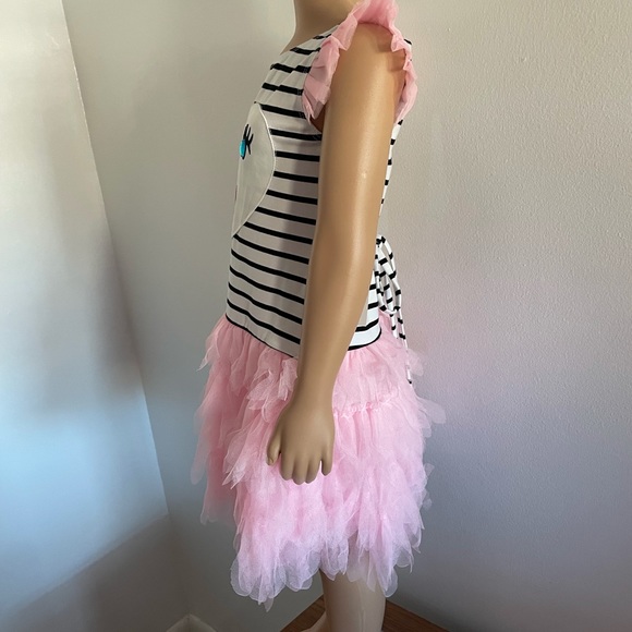 BISCOTTI Little Girls' Face Time Dress with Frilled Bottom Size 6X NWT. - Picture 4 of 7